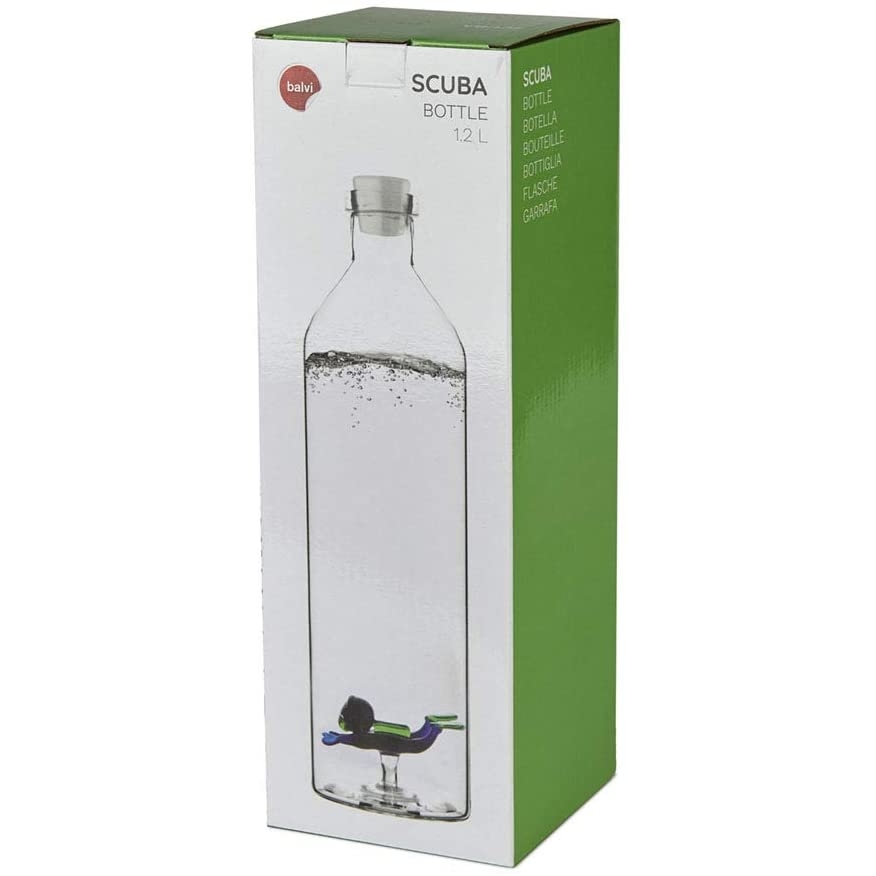 Bouteille d'eau Balvi en verre borosilicaté Scuba L. 1,2 Balvi